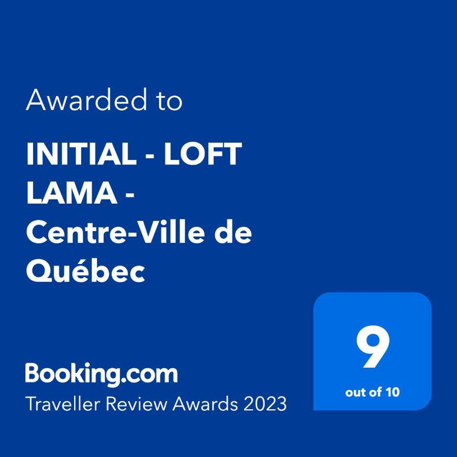 Initial - Loft Lama - Centre-Ville De Quebec Exteriör bild